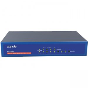 Tenda 8-Port 10/100 Mbps Unmanaged Switch TEF1008P