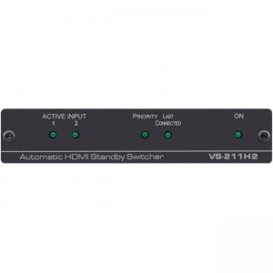 Kramer 2x1 4K60 4:4:4 HDCP 2.2 HDMI 2.0 Automatic Standby Switcher VS-211H2