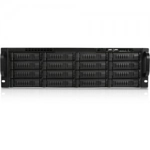 iStarUSA 3U 16-Bay Storage Server Rackmount Chassis with 800W Redundant Power Supply EX3M16-80S2UP8