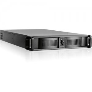 iStarUSA 2U High Performance Rackmount Chassis with 800W Redundant Power Supply D-200L-80S2UP8
