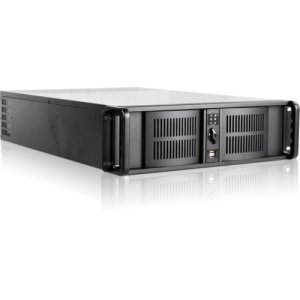 iStarUSA 3U High Performance Rackmount Chassis with 600W Redundant Power Supply D-300L-60S2UP8