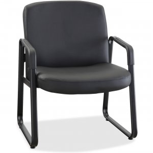 Lorell Big and Tall Leather Guest Chair 84587 LLR84587