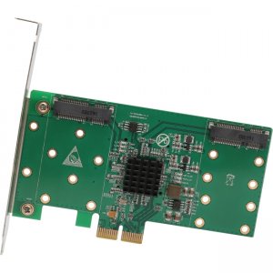 IO Crest 4 Port mSATA to PCI-e x2 Adapter with RAID SI-PEX40109