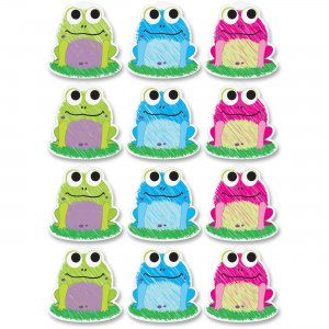 Ashley Scribble Frog Design Dry-erase Magnet 10087 ASH10087