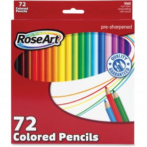 RoseArt Pre-sharpened 72 Colored Pencils CYM79 RAICYM79