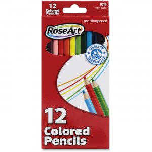 RoseArt Pre-sharpened 24 Colored Pencils DFB59 RAIDFB59