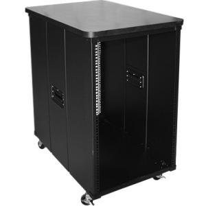 Claytek 9U 600mm Depth Simple Server Rack with Wood Top WD-960-WT