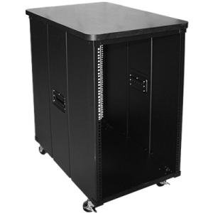 Claytek 12U 450mm Depth Simple Server Rack with Wood Top WD-1245-WT