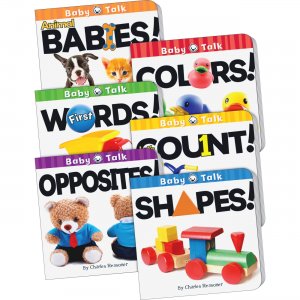 Teacher Created Resources Baby Talk Board Book Set 418679 TCR418679