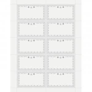 Geographics Star Border Recognition Cards 48674 GEO48674