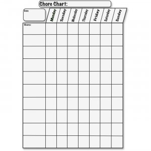 Ashley Big Magnetic Chore Chart 70003 ASH70003