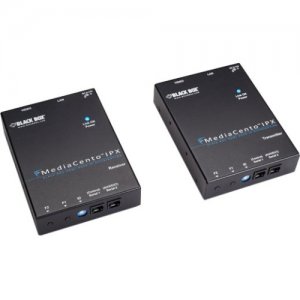 Black Box MediaCento IPX PoE Multicast Kit - 1 x 8 VX-HDMI1X8-POE-R2