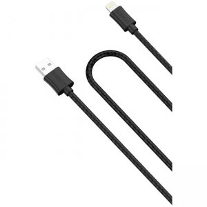 Cygnett Source Lightning Charge & Sync Braided Cable - Black CY2005PCCSL