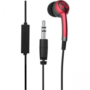 ifrogz Plugz w/Mic Ultimate Earbuds with Mic IFPLGM-RD0