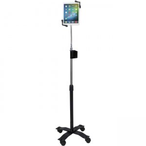 CTA Digital Compact Floor Stand w/ Gooseneck for 7-13" Tablets PAD-CGS