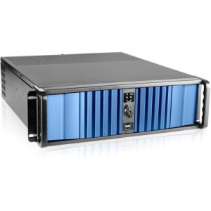 iStarUSA 3U High Performance Rackmount Chassis with 600W Redundant Power Supply D-300LSEA-60S2UP8