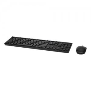 Dell - Certified Pre-Owned Wireless Keyboard and Mouse- (Black) XF89J KM636