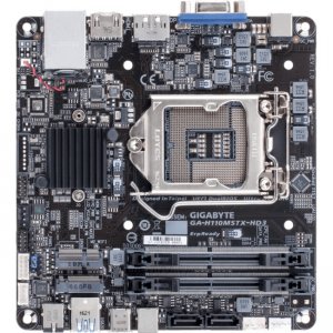 Gigabyte Ultra Durable (rev. 1.0) Desktop Motherboard GA-H110MSTX-HD3