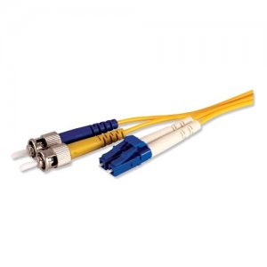 B+B Fiber Optic Duplex Network Cable DFSM-STLC-10M