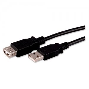 B+B USB Extension Data Transfer Cable USBAMAF-BK-10F