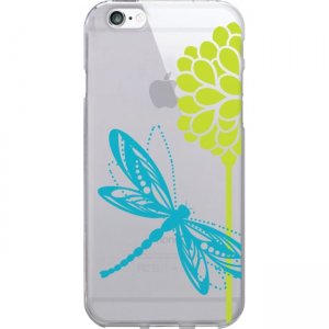OTM Prints Clear Phone Case, Dragonfly - iPhone 7/7S OP-IP7V1CG-CRIT-04