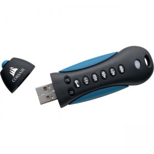 Corsair Flash Padlock 3 32GB Secure USB 3.0 Flash Drive CMFPLA3B-32GB