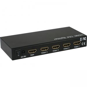 QVS 1x4 4Port HDMI 3D HDTV/HDCP 720p/1080p Splitter/Distribution Amplifier HD-14