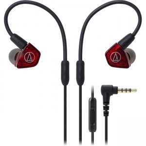 Audio-Technica In-Ear Dual Armature Driver Headphones with In-line Mic & Control ATH-LS200IS