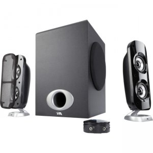 Cyber Acoustics Powered Speaker System with Control Pod and Bluetooth CA-3858BT