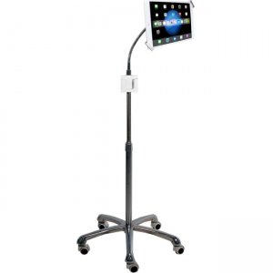 CTA Digital Heavy-Duty Security Gooseneck Stand 7-13" Inch Tablets 360 Rotate PAD-SHFS