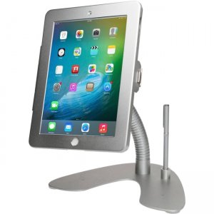 CTA Digital Dual Security Gooseneck Kiosk Stand w/ Locking Case iPad, iPad Air PAD-DSGK