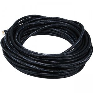 Monoprice Cat5e 24AWG UTP Ethernet Network Patch Cable, 50ft Black 2158