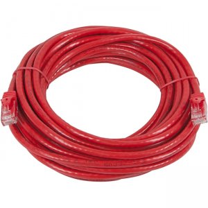 Monoprice FLEXboot Series Cat6 24AWG UTP Ethernet Network Patch Cable, 50ft Red 11350