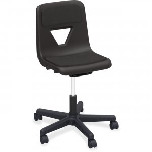 Lorell Classroom Adjustable Height Padded Mobile Task Chair 99913 LLR99913