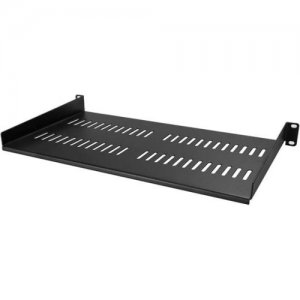 StarTech.com Vented 1U Rack Shelf - 10in Deep - 1U Rack Mount Shelf CABSHELFV1U