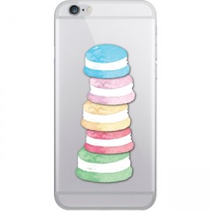 OTM iPhone 7/6/6s Hybrid Clear Phone Case, Macaron Stack OP-IP7ACG-A-66
