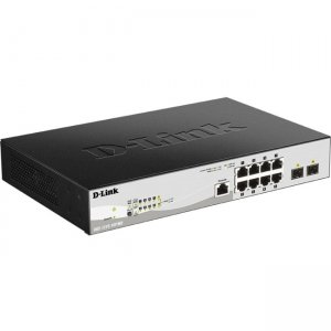 D-Link 10/100/1000BASE-T PoE + 2 1G SFP Ports L2 Management Switch DGS-1210-10P/ME