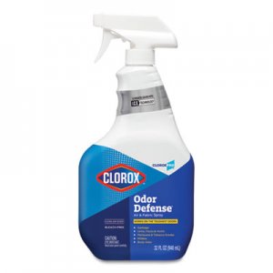 Clorox Commercial Solutions Odor Defense Air/Fabric Spray, Clean Air Scent,32oz Bottle CLO31708EA 31708EA