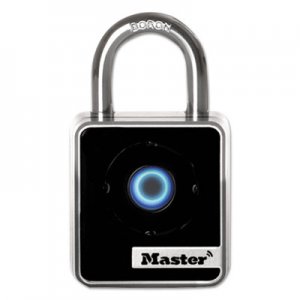 Master Lock 4400D Bluetooth Padlock, Indoor, Black/Silver, 1 29/32" Width MLK4400D 4400D