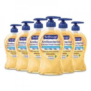 Softsoap Antibacterial Hand Soap, Citrus, 11 1/4 oz Pump Bottle, 6/Carton CPC45096 US04206A
