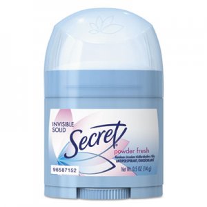 Secret Invisible Solid Anti-Perspirant & Deodorant, Powder Fresh, 0.5 oz Stick, 24/Ctn PGC31384 31384