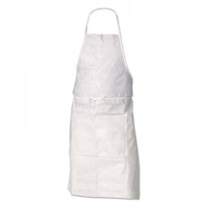 KleenGuard A20 Apron, 28 in. x 40 in., White, One Size Fits All KCC36550 417-36550
