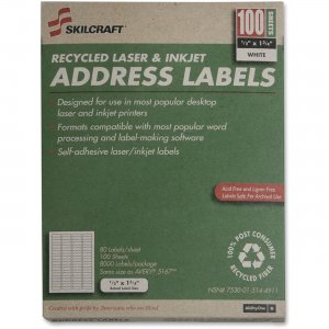 SKILCRAFT Address Label 7530-01-514-4911 NSN5144911