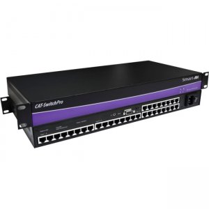 SmartAVI CAT5 Audio/Video and IR/RS232 16IN X 8OUTMatrix with RS-232 Control CSWP16X08S