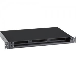 Black Box Rackmount Fiber Shelf, 1U, 3-Adapter Panel JPM407A-R5