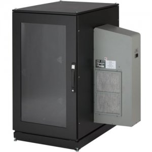 Black Box ClimateCab NEMA 12 Server Cabinet with M6 Rails CC24U5000M631-R2