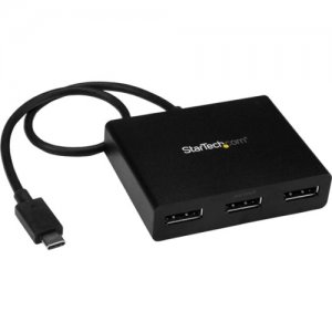 StarTech.com MST Hub - DisplayPort over USB-C to 3x DisplayPort MSTCDP123DP