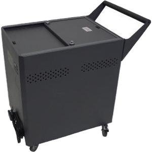 Datamation Systems Tablet and iPad Cart Charges 24 Devices DS-GR-T-S24-C