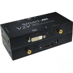 SmartAVI Converts DVI-D Video with S/PDIF Stereo Digital Audio to HDMI V2V-D2H-01S