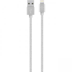 Belkin Metallic Lightning to USB Cable F8J144BT04-SLV